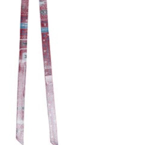 100% AUTHENTIC HERMES TWILLON DISCO LUREX (TWILLY LONG) SCARF BRAND NEW W/BOX - Picture 6 of 16